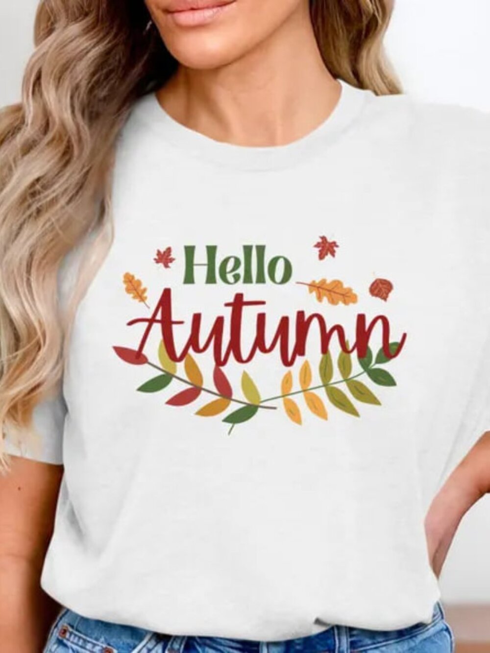 Hello Autumn, Cute Fall Shirt, Autumn Gift